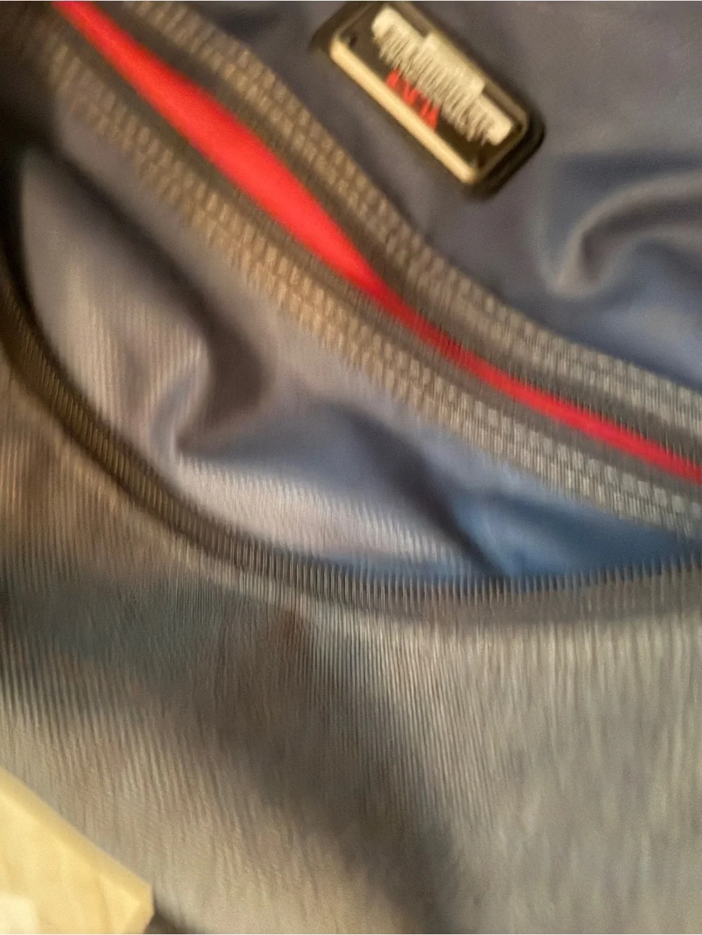 Tumi Navy and Charcoal Travel Duffel